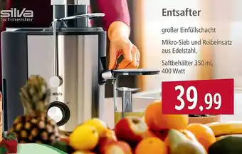 Pfennigpfeiffer Silva Schneider Entsafter Angebot