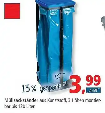 Pfennigpfeiffer Müllsackständer Angebot