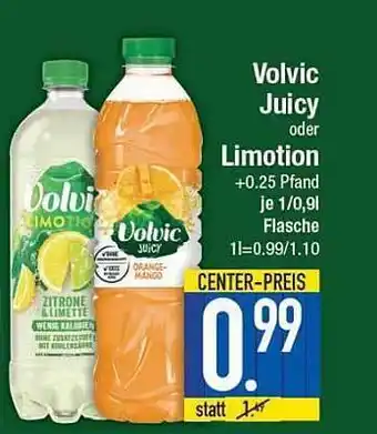 E-Center Volvic Juicy Oder Limotion Angebot