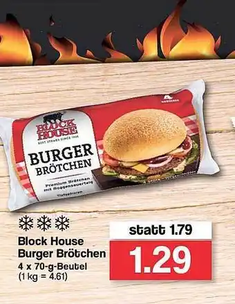 Famila Nord West Block House Burger Brötchen Angebot