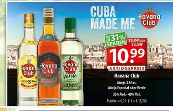 Getränkeland Havana Club Angebot