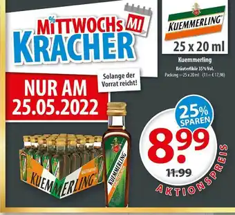 Getränkeland Kuemmerling Kräuterlikör Angebot