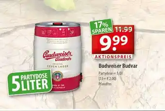 Getränkeland Budweiser Budvar Angebot