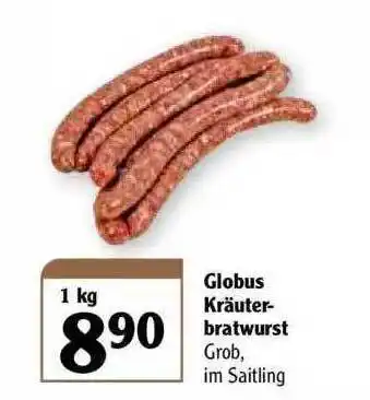 Globus Globus Kräuterbratwurst Angebot