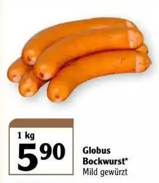 Globus Blobus Bockwurst Angebot