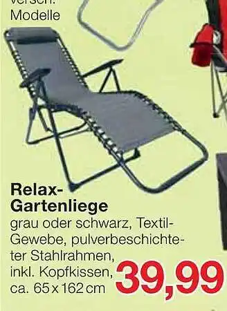 Jawoll Relax-gartenliege Angebot