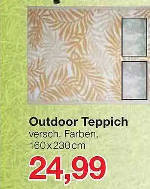 Jawoll Outdoor Teppich Angebot