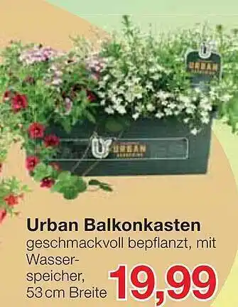 Jawoll Urban Balkonkasten Angebot