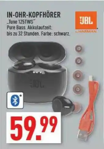 Marktkauf Jbl In-ohr-kopfhörer „tune 125tws“ Angebot