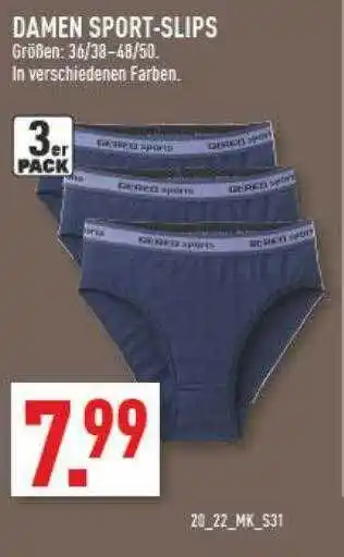 Marktkauf Damen Sport-slips Angebot
