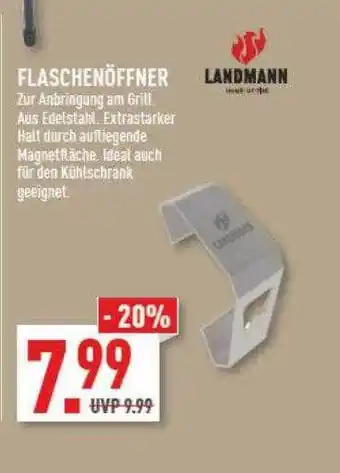 Marktkauf Landmann Flaschenöffner Angebot