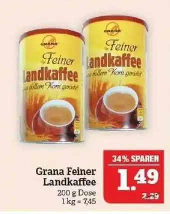 Marktkauf Grana Feiner Landkaffee Angebot