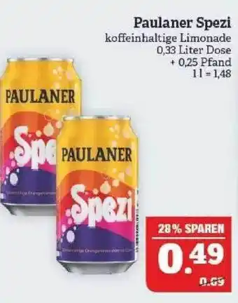 Marktkauf Paulaner Spezi Angebot