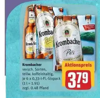 REWE Krombacher Angebot