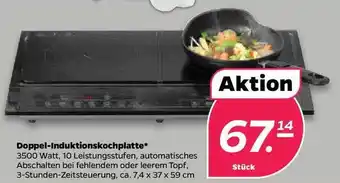 NETTO Doppel-induktionskochplatte Angebot