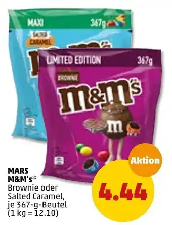 PENNY Mars M&M's 367 g Beutel Angebot