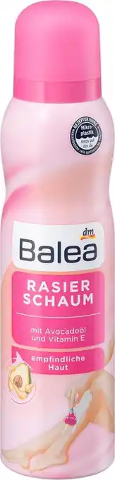 dm drogerie Balea balea rasierschaum avocadoöl Angebot