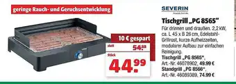 Hagebau Severin Tischgrill „pg 8565“ Angebot