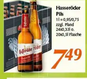 inkoop Hasseröder Pils Angebot