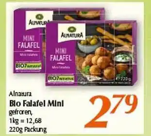 inkoop Alnatura Bio Falafel Mini Angebot