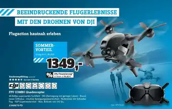 Conrad FPV Combo Quadrocopter Angebot