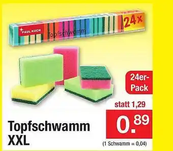 Zimmermann Topfschwamm Xxl Angebot