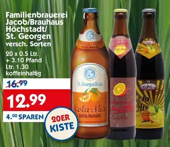 Hol'ab Getränkemarkt Familienbrauerei Jacob/Brauhaus Höchstadt/St. Georgen 20x0,5L Angebot