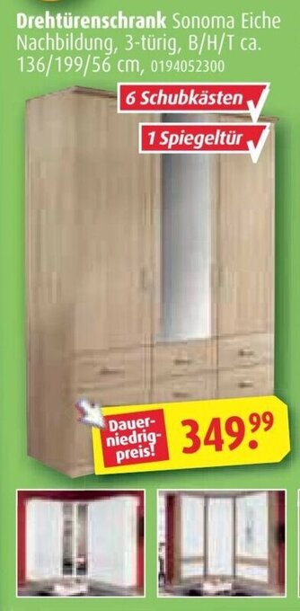 ROLLER Drehtürenschrank Angebot