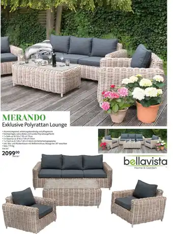 Selgros bellavista Merando Exklusive Polyrattan Lounge Angebot