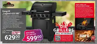 Selgros Napoleon Gasgrill ,,Legend 425 SIB" Angebot