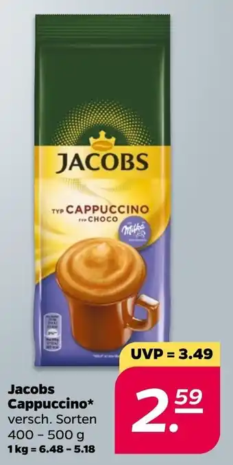 NETTO Jacobs Cappuccino 400-500 g Angebot