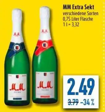 diska MM Extra Sekt 0,75 L Angebot