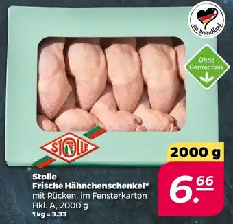 NETTO Stolle Frische Hähnchenschenkel 2000 g Angebot