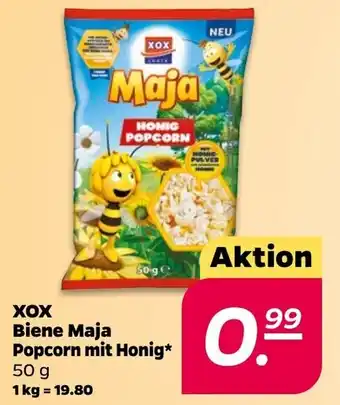 NETTO XOX Biene Maja Popcorn mit Honig 50 g Angebot