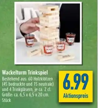 diska Wackelturm Trinkspiel Angebot