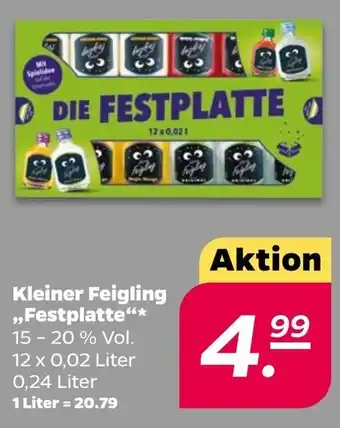 NETTO Kleiner Feigling ,,Festplatte" 12x0,02 Liter Angebot