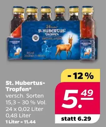 NETTO St. Hubertus Tropfen 24x0,02 Liter Angebot