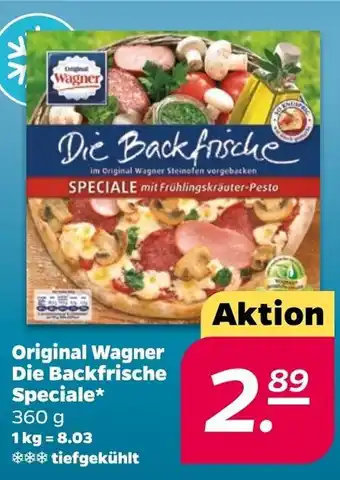 NETTO Original Wagner Die Backfrische Speciale 360 g Angebot