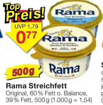 Jawoll Rama Streichfett 500g Angebot