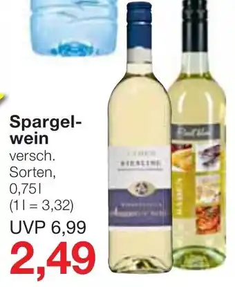 Jawoll Spargel wein 0,75L Angebot