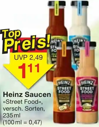 Jawoll Heinz Saucen 235ml Angebot