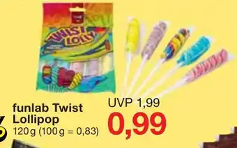 Jawoll Funlab Twist Lollipop 120g Angebot