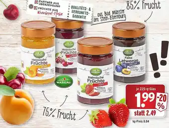 Wasgau Wasgau Heimische Früchte, Feine Latwerge Angebot