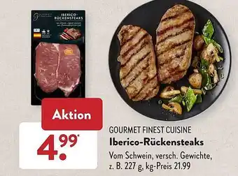 Aldi Süd Gourmet Finest Cuisine Iberico-rückensteaks Angebot