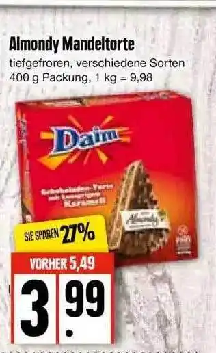 Edeka Almondy Mandeltorte Angebot