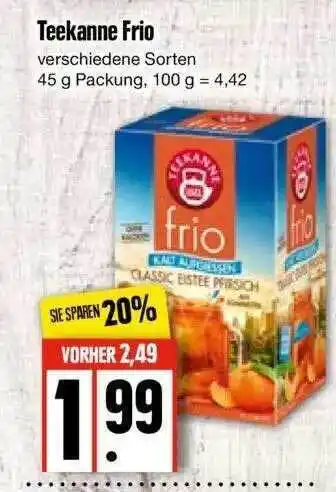 Edeka Teekanne Frio Angebot