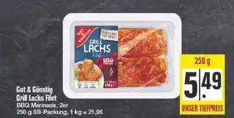 Edeka Gut & Günstig Grill Lachs Filet Angebot