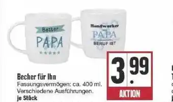 Edeka Becher Für Ihn Angebot