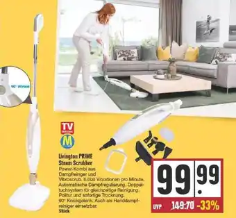 Edeka Livington Prime Steam Scrubber Angebot