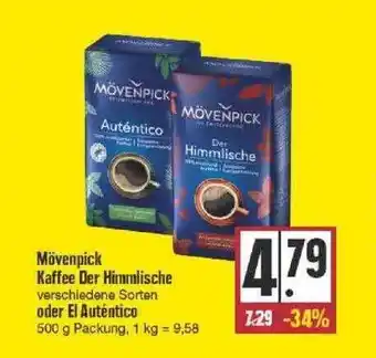 Edeka Mövenpick Kaffee Der Himmlische Oder El Auténtico Angebot